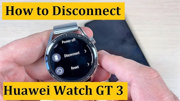 How to Disconnect & Connect Back Huawei Watch GT 3 From Your Phone