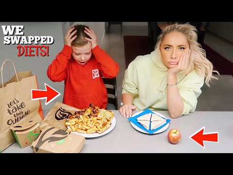 I swapped DIETS with a 7 year old for 24hours!!