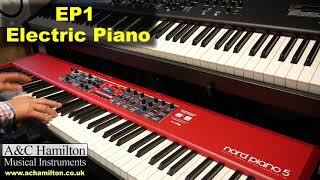 Nord Piano 5 vs Yamaha CP88 - Stage Piano sounds Comparison