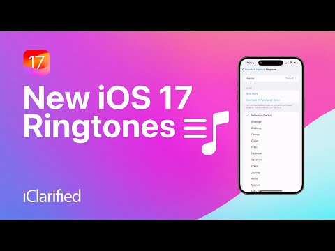 New iOS 17 Ringtones for iPhone