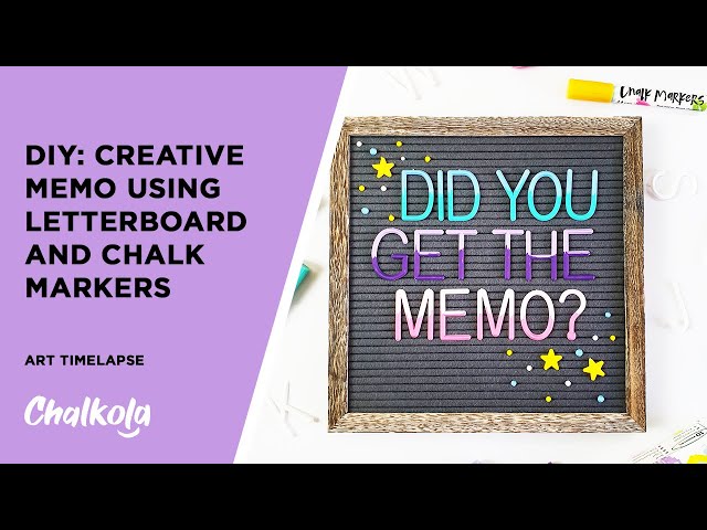 DIY Nature Art with Chalk Markers - Chalkola Art Supply