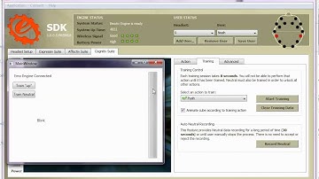 Ohio Northern University - Natural User Interfaces - Emotiv Epoc SDK demonstration