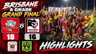 2026 BRL A Grade Grand Final Highlights | Redcliffe Dolphins v West Brisbane Panthers