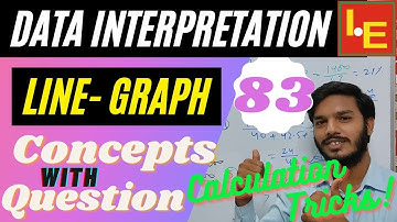 Lec 83||Line-Graph Full Concept with Questions||Data Interpretation||Quantitative Aptitude