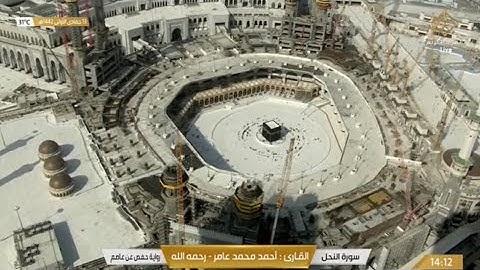 سورة النحل  أحمد محمد عامر #قناة_القران_الكريم