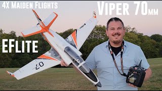 E-flite - Viper V3 - 70mm - 4X Maiden Flights