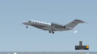 Infinite Flight Cessna Citation X Take Off