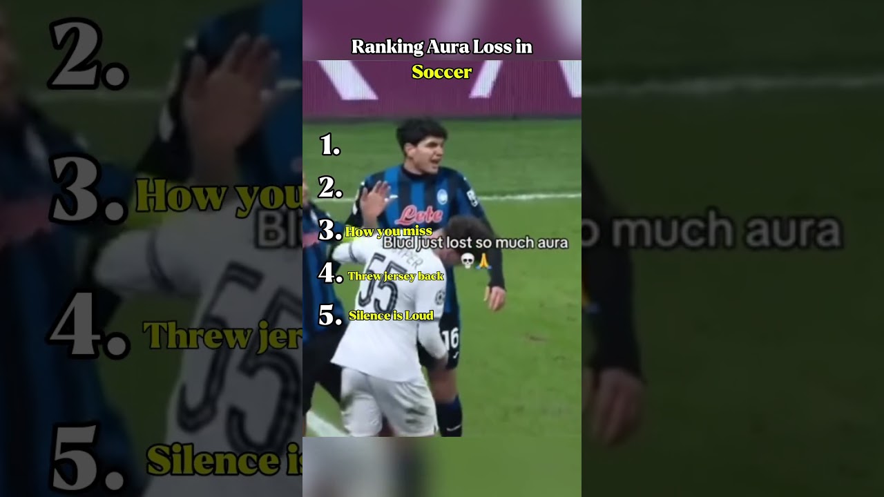 Ranking Aura Loss in football 