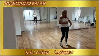 PROHIBIDO PASAR/ALEX ORTIZ/LINEA RBL/COREO ROSARIA LA CAUSA MARIA RUSSO/VIDEO DI SPALLE