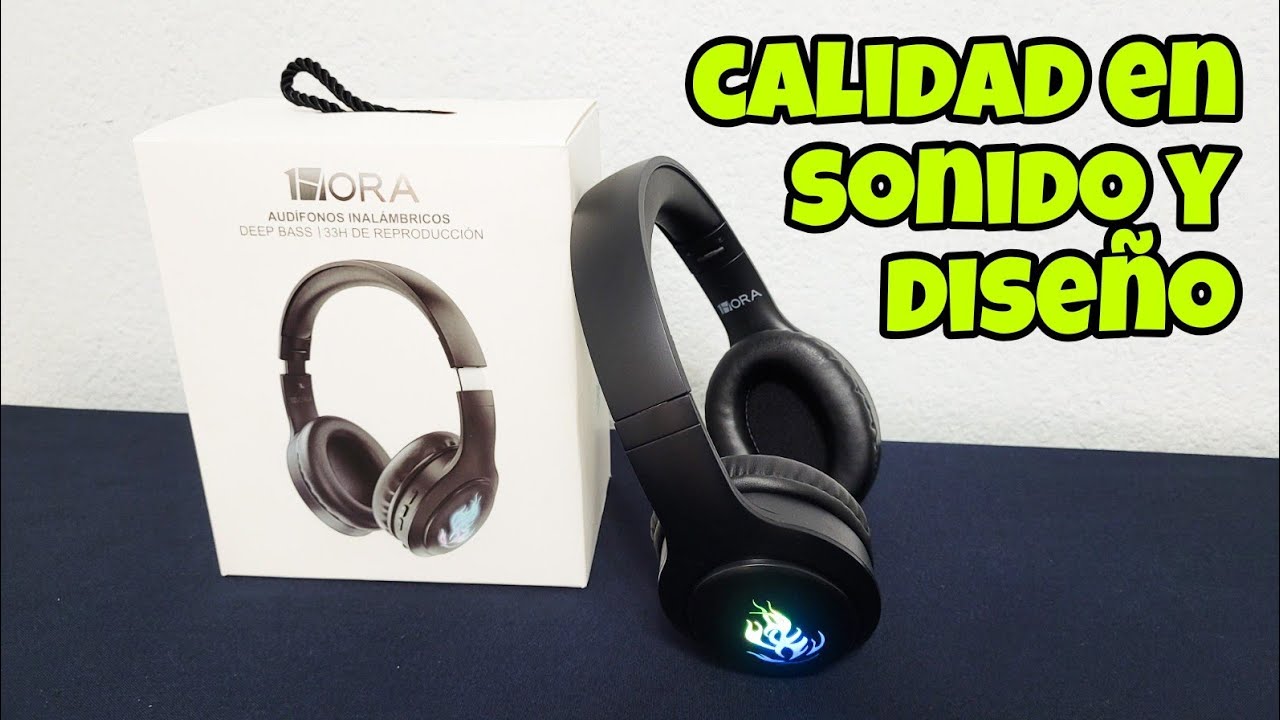 AUDIFONOS 1HORA AUT 202 Unboxing y Review YouTube