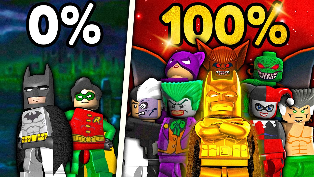J'ai 100% Lego Batman en 24H