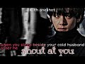 When he always shout at you but get worried after seeing you crying|| k.T.H ff