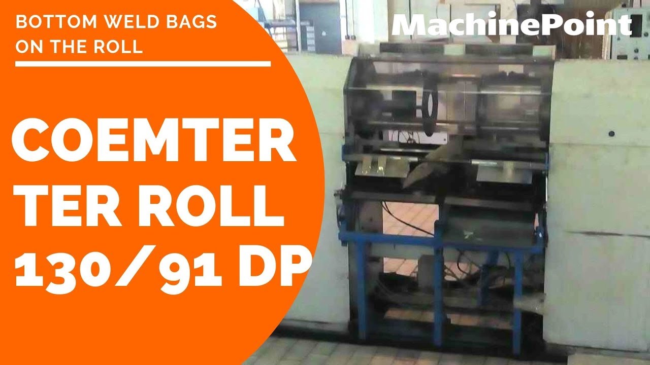 COEMTER Ter roll 130/91 DP Bottom weld bags on the roll | COEMTER Machines