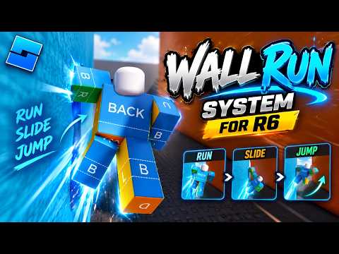 How to Make a Wall Running System in Roblox Studio | R6 Tutorial