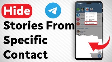 How To Hide The Stories From A Specific Contact In Telegram