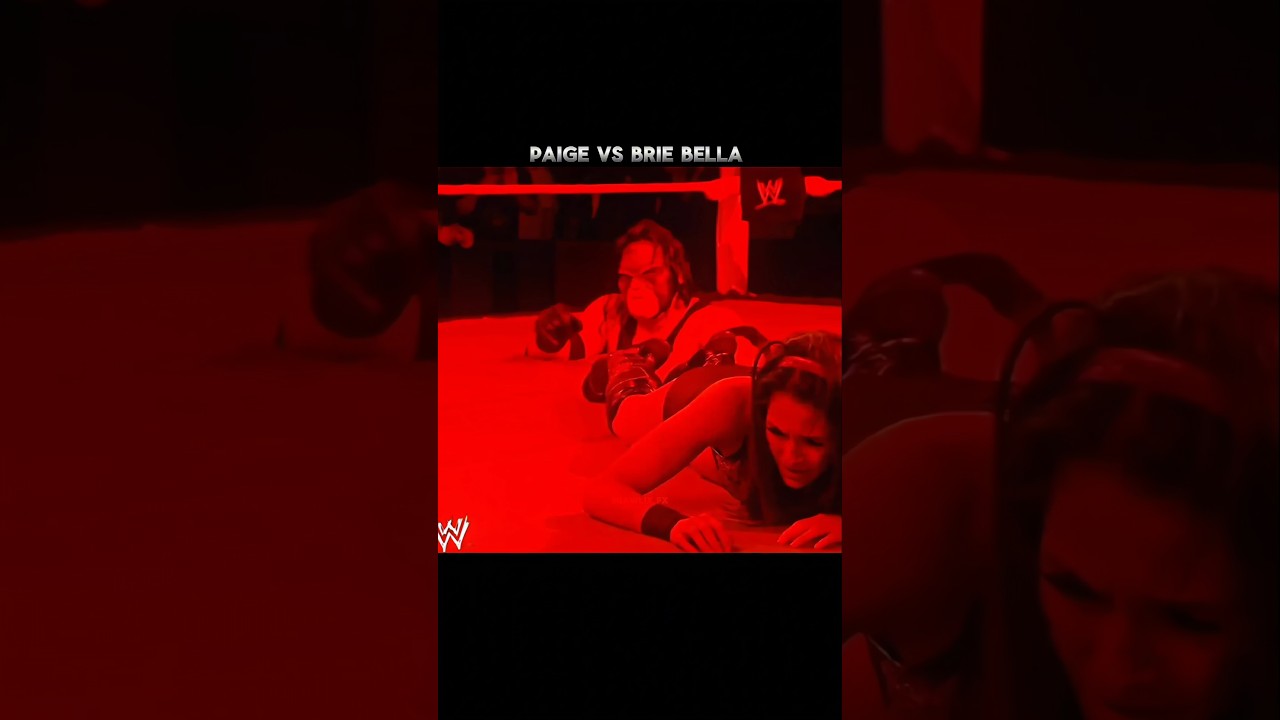 Paige vs Brie Bella 🥵— raw 2014 kane enterfair || Edit