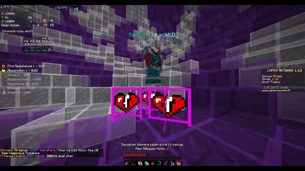 Lapex patlayan 250 spawnerli claim