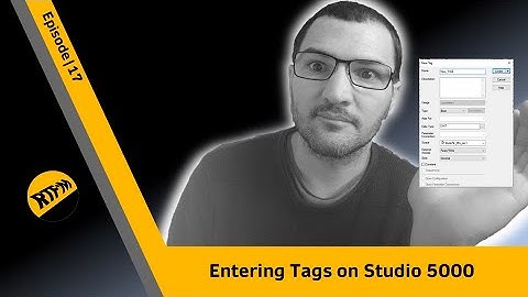 RTF*M | Entering Tags and Aliases on Studio 5000 Logix Designer | S01EP17