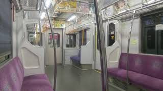 東京メトロ半蔵門線｜押上駅→錦糸町駅（8000系電車8115Fの1号車）車内と地下鉄の車窓、走行音、アナウンス（東京都墨田区）Tokyo Metro Hanzomon Line JAPAN TRAIN