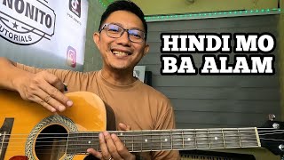 HINDI MO BA ALAM | SIAKOL | BASIC GUITAR TUTORIAL | GUITAR LESSON | BEGINNERS