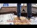 Accent wall  part 1 rammed earth floor  diy offgrid home build 43 