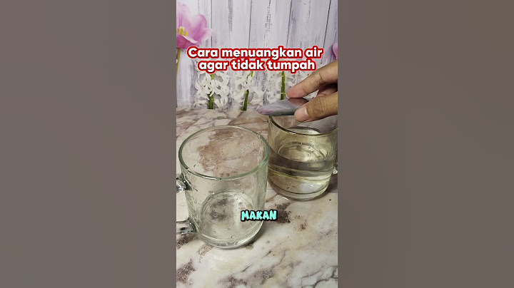 Cara menuangkan air agar tidak tumpah #tipsdapur #tipspraktis