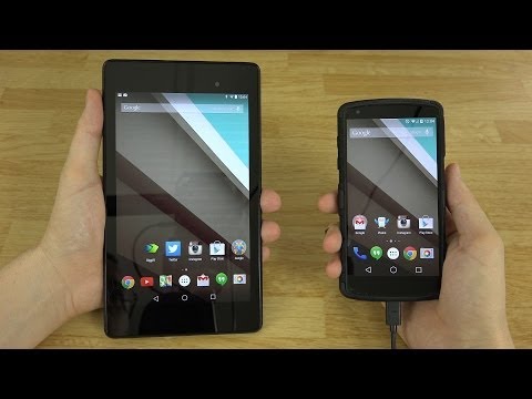 Android 5.0 Lollipop: Full Walkthrough (Lockscreen, Keyboard, Multitasking, and more!)
