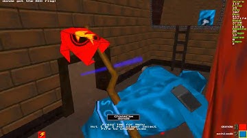 Blue Schlong Chimp Goes Ape on Underlords map Instant Blues for Quake 2 CTF Railwarz