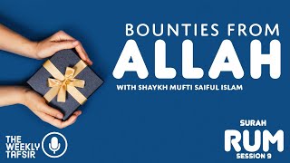 Bounties of Allah | Surah Rum - Session 9