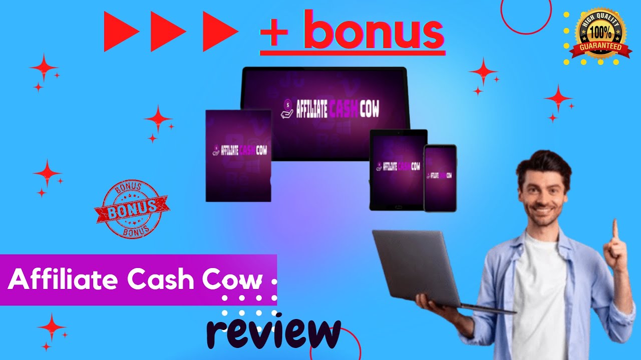 Affiliate Cash Cow  review,THE WORLD'S #1 software for the average Marketer Struggling