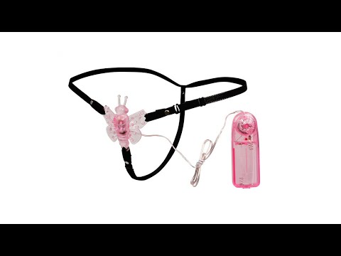 6959532311228 Клиторальный вибро-массажер с креплением на трусиках / Vibrating Panties Butterfly