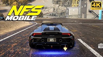 NFS MOBILE - OPEN WORLD GAMEPLAY! MAXGRAPHICS 4K