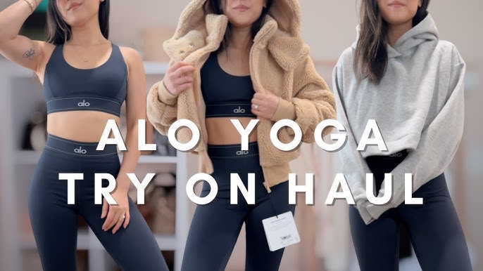 ALO YOGA NAVY HAUL / sweatshirts, leggings, tops & more at Alo Yoga 