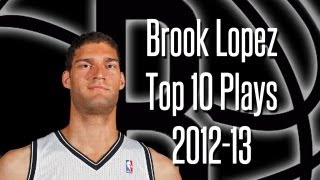 Brook Lopez Top 10 Plays 2012-13