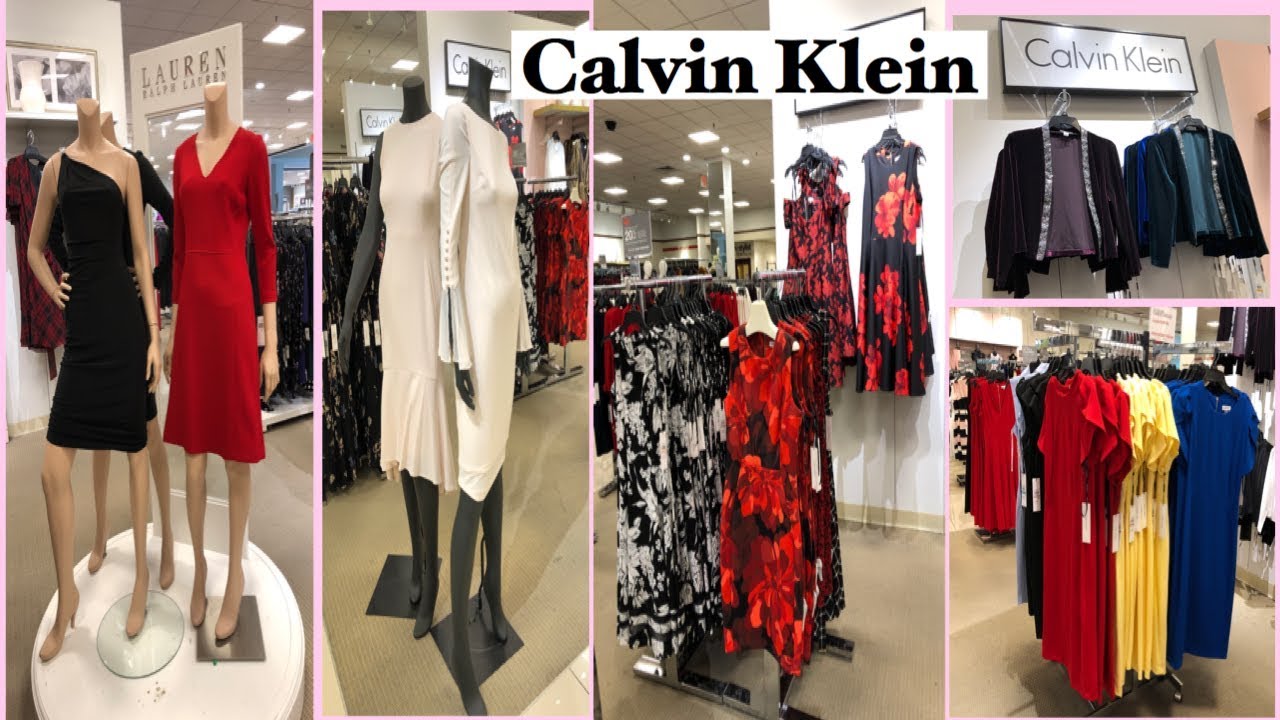 calvin klein dress outlet