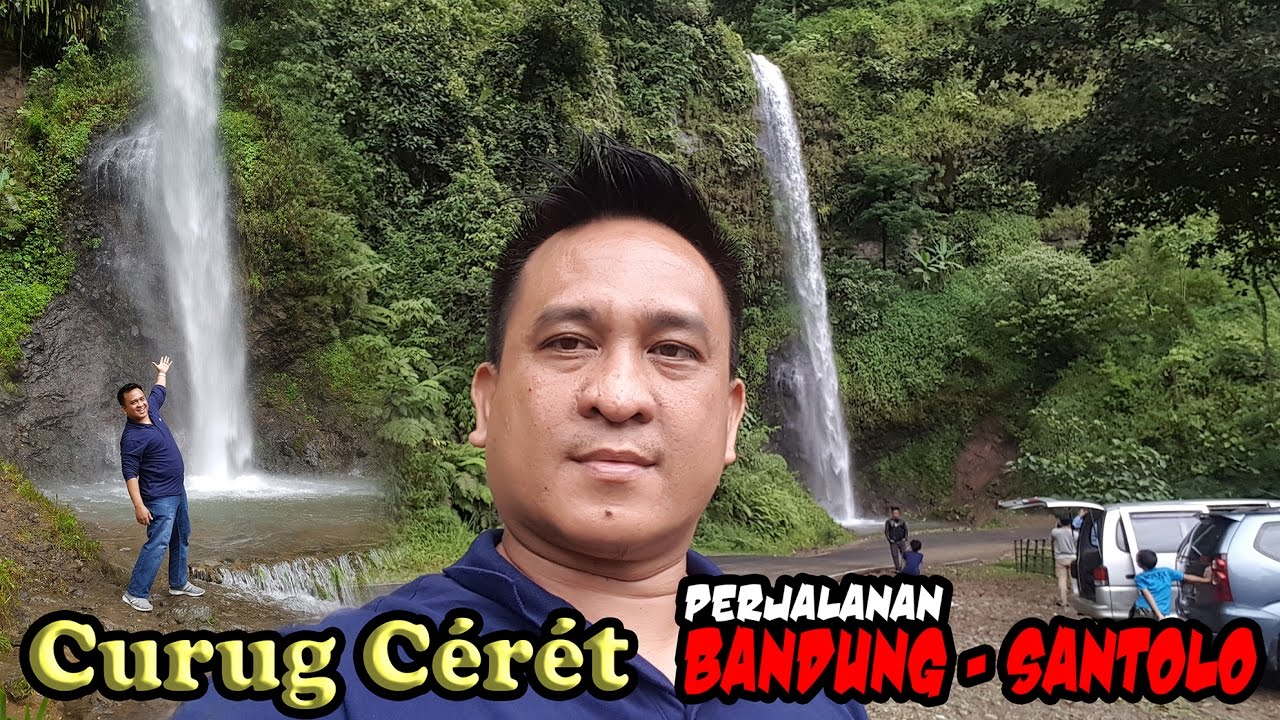 Perjalanan Bandung Santolo Via Ciwidey Part 02 Curug Ceret