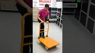 100Kg to 1000Kg Capacity Heavy Duty Load Platform Trolley | Industrial & Warehouse Use | #shorts