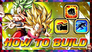 HOW TO BUILD! Carnival PHY LR Super Saiyan 2 Caulifla + Kale Hidden Potential Guide Dokkan Battle