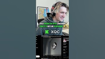 IShowSpeed Crashes Out After Cameraman Forgets to Mute Mic in Bathroom 😂 xQc reacts