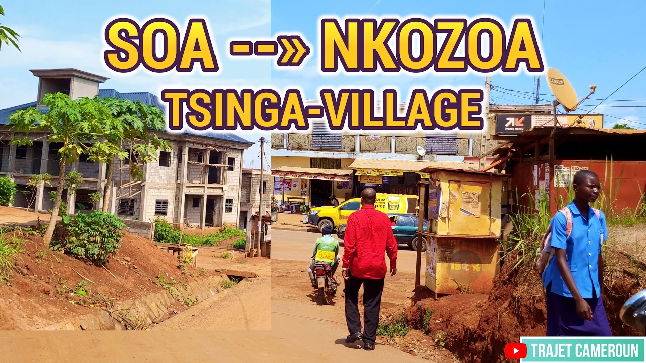 (Yaoundé) Visitons Tsinga-Village, depuis SOA jusqu'à NKOZOA !