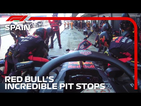 Red Bull's Incredible Pit Stops | 2020 Spanish Grand Prix