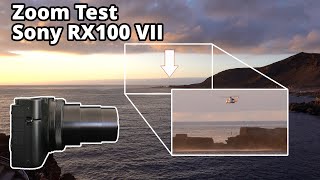 Zoom Test in 4K on Sony RX100 VII (Optical, ClearImage Zoom) - YouTube