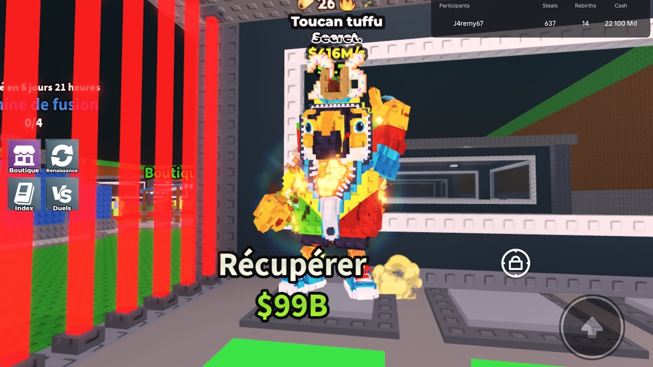 J’ai voler tuff toucan 416 m