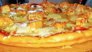 Pizza Hete Kip En Groenten Heerlijk Van Smaaken Makelijk Te Maken