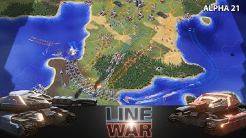 LINE WAR - a new multiplayer RTS