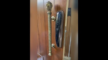 Smart door lock Installation#homeautomation