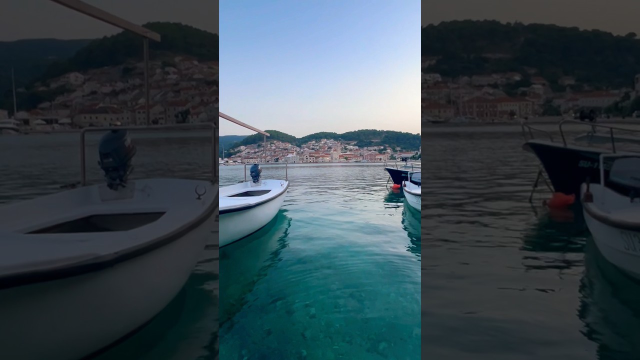 Clear blue sea in Croatia 🇭🇷 