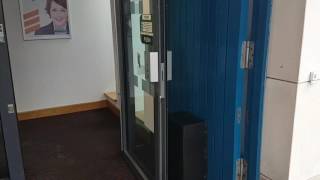 Automatic door drives the test box