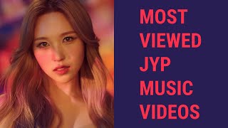 [TOP 100] MOST VIEWED JYP MUSIC VIDEOS (October 2020)