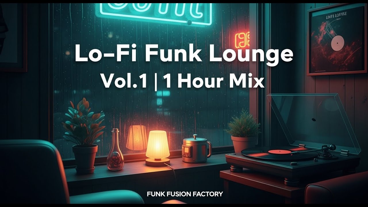 Lo‑Fi Funk Grooves Vol.1 - 1 Hour Instrumental Funk Mix | Midnight Focus Vibes [FUNK FUSION FACTORY]